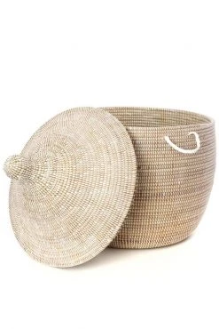 Swahili African Modern Short Hardy Hamper Basket