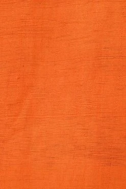 Swahili African Modern Tangerine Gabi Tablecloth / Throw Blanket