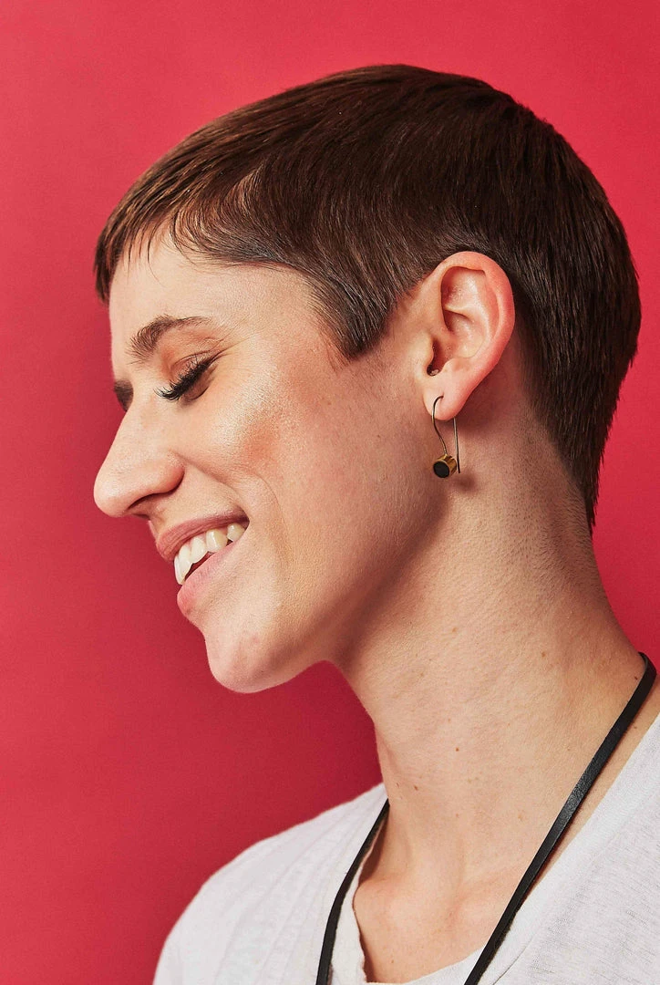 Swahili Coast Design Jewelry Dot Horn Earrings 4 Swahili Coast Design Jewelry Dot Horn Earrings