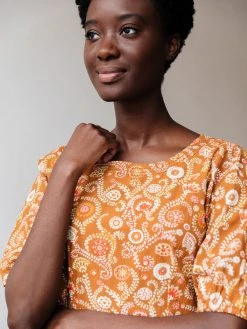 Mata Traders Sydney Paprika Suzani Midi Dress Clothing