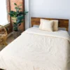 Symbology Art Deco/Baby Cacti Bedding Set - Tan + Cream