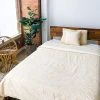 Symbology Best Sellers Reversible Duvet Cover - Cream + Tan