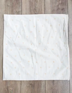 Symbology Reversible Pillowcase - Cream + Tan