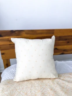 Symbology Reversible Pillowcase - Cream + Tan