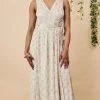 Symbology Ginkgo Leaf Maxi Dress Special Occasion