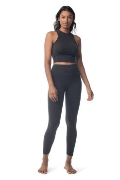 Synergy Organic Clothing Elevate Tank Top - Black Sale 11 Synergy Organic Clothing Elevate Tank Top - Black Sale