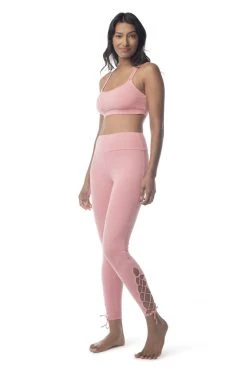 Synergy Organic Clothing Sale Lace Up Legging Pant - Mauve 13 Synergy Organic Clothing Sale Lace Up Legging Pant - Mauve