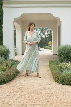 Synergy Organic Clothing Lotus Ruby Maxi Dress Sale