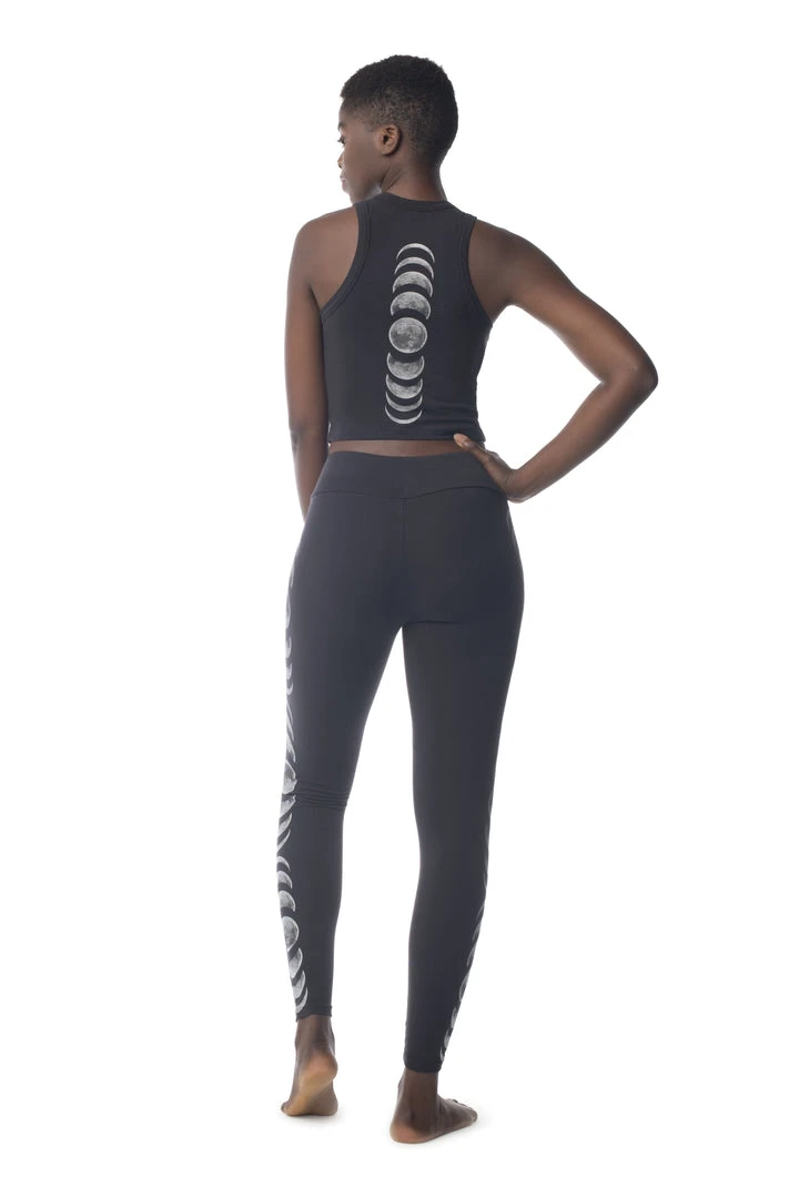 Synergy Organic Clothing Sale Moon Phases Basic Legging - Black 10 Synergy Organic Clothing Sale Moon Phases Basic Legging - Black