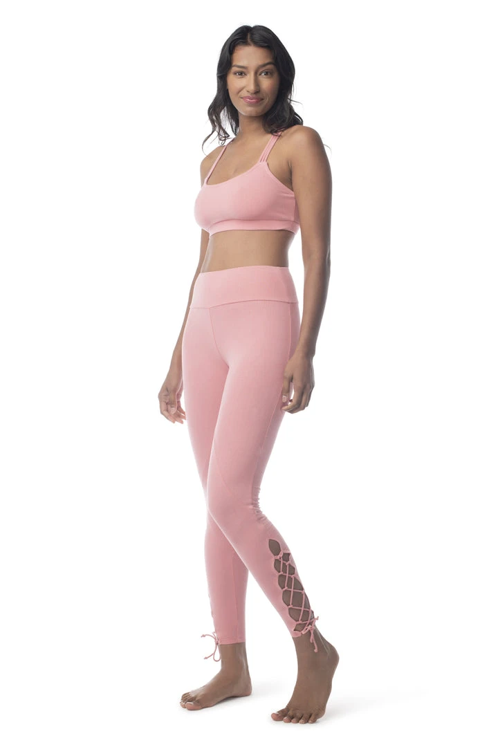 Synergy Organic Clothing Rhythm Yoga Bra - Mauve 5 Synergy Organic Clothing Rhythm Yoga Bra - Mauve