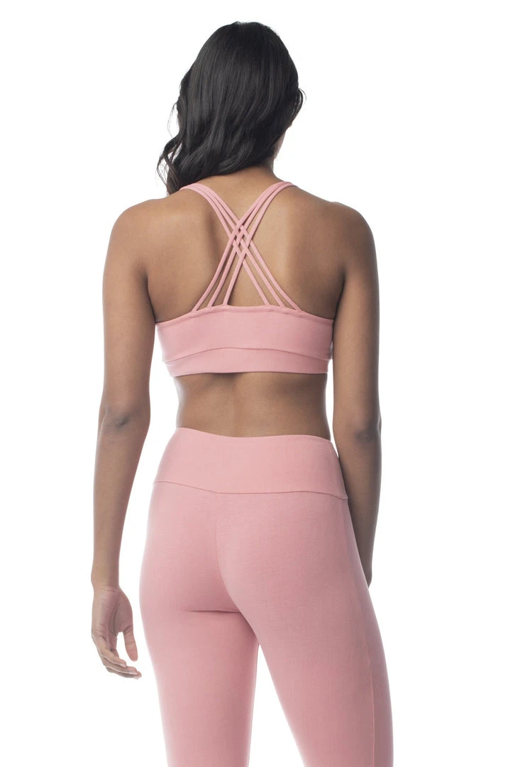 Synergy Organic Clothing Rhythm Yoga Bra - Mauve 4 Synergy Organic Clothing Rhythm Yoga Bra - Mauve