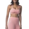 Synergy Organic Clothing Rhythm Yoga Bra - Mauve 1 Synergy Organic Clothing Rhythm Yoga Bra - Mauve
