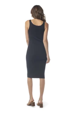 Synergy Organic Clothing Sale Rib Knit Foundation Dress - Black