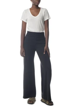 Synergy Organic Clothing Rib Knit Kamala Pant - Black