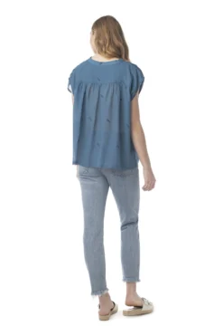 Synergy Organic Clothing Sale Embroidered Wear With All Top