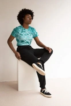 North Of West Best Sellers Taylor Tie Dye Tee - Atlantic