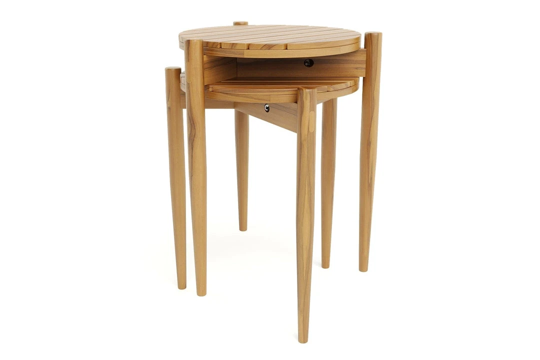 Masaya & Co. Telica Outdoor Side Table Set 5 Masaya & Co. Telica Outdoor Side Table Set