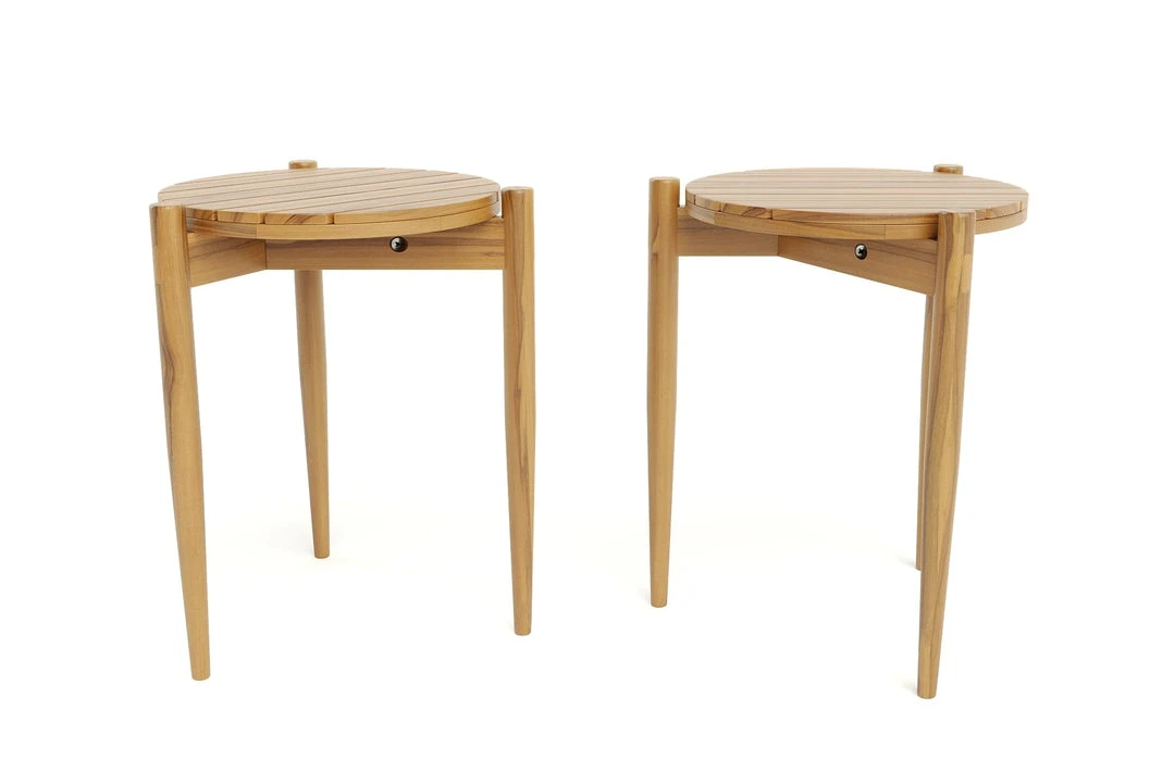 Masaya & Co. Telica Outdoor Side Table Set 3 Masaya & Co. Telica Outdoor Side Table Set