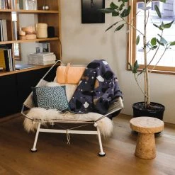 Anne Gates Studio Cozy Gifts Terrazzo Upcycled Throw Blanket