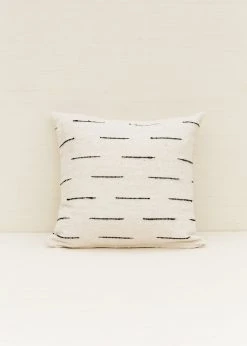 Territory Design Flecha Throw Pillow Cover - Cream
