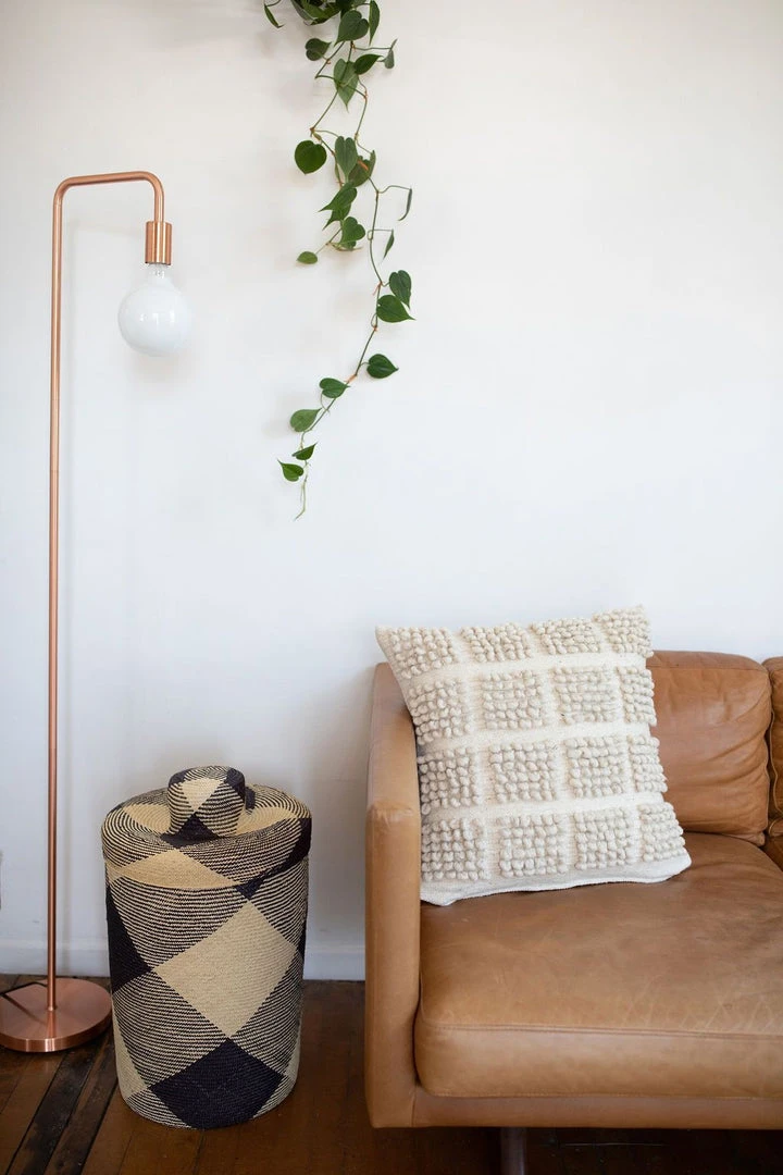 Territory Design Japa Tall Basket - Midnight Home Goods 4 Territory Design Japa Tall Basket - Midnight Home Goods