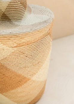 Territory Design Home Goods Japa Tall Basket - Natural 8 Territory Design Home Goods Japa Tall Basket - Natural