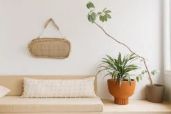 Territory Design Home Goods Loops Lumbar Throw Pillow Cover - Cream