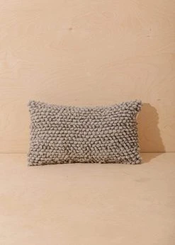 Territory Design Home Goods Nube Lumbar Pillow Cover - Gray