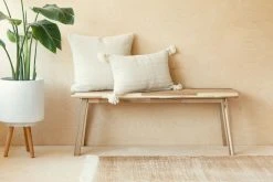Territory Design Home Goods Puro Lumbar Pillow Cover - Cream