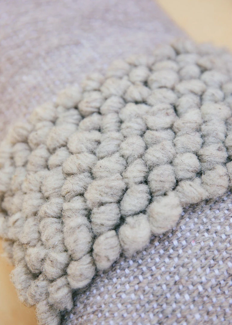 Territory Design Raya Lumbar Pillow Cover - Gray 5 Territory Design Raya Lumbar Pillow Cover - Gray