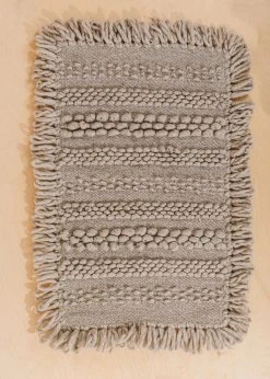 Territory Design Home Goods Resto Wool Rug - Gray