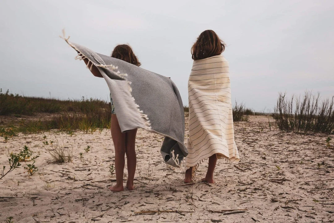 Territory Design Tunisian Beach / Bath Towel - Black Home Goods 7 Territory Design Tunisian Beach / Bath Towel - Black Home Goods