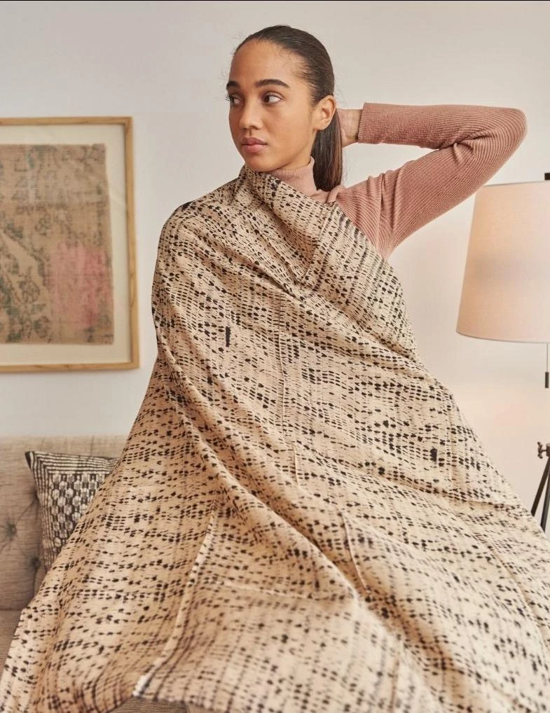 Studio Variously Tesu Black Silk Scarf Accessories 5 Studio Variously Tesu Black Silk Scarf Accessories