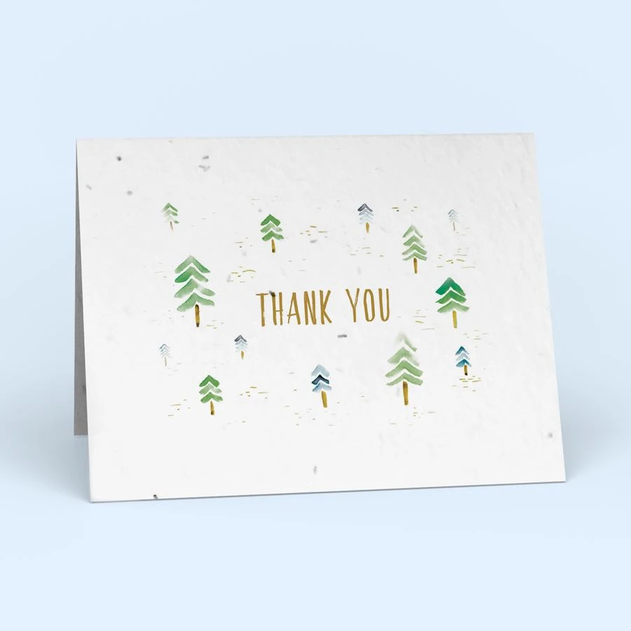 Cute Root Assorted Thank You Plantable Cards - 10 Pack Greeting Cards 5 Cute Root Assorted Thank You Plantable Cards - 10 Pack Greeting Cards