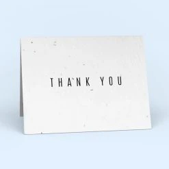 Cute Root Assorted Thank You Plantable Cards - 10 Pack Greeting Cards 18 Cute Root Assorted Thank You Plantable Cards - 10 Pack Greeting Cards