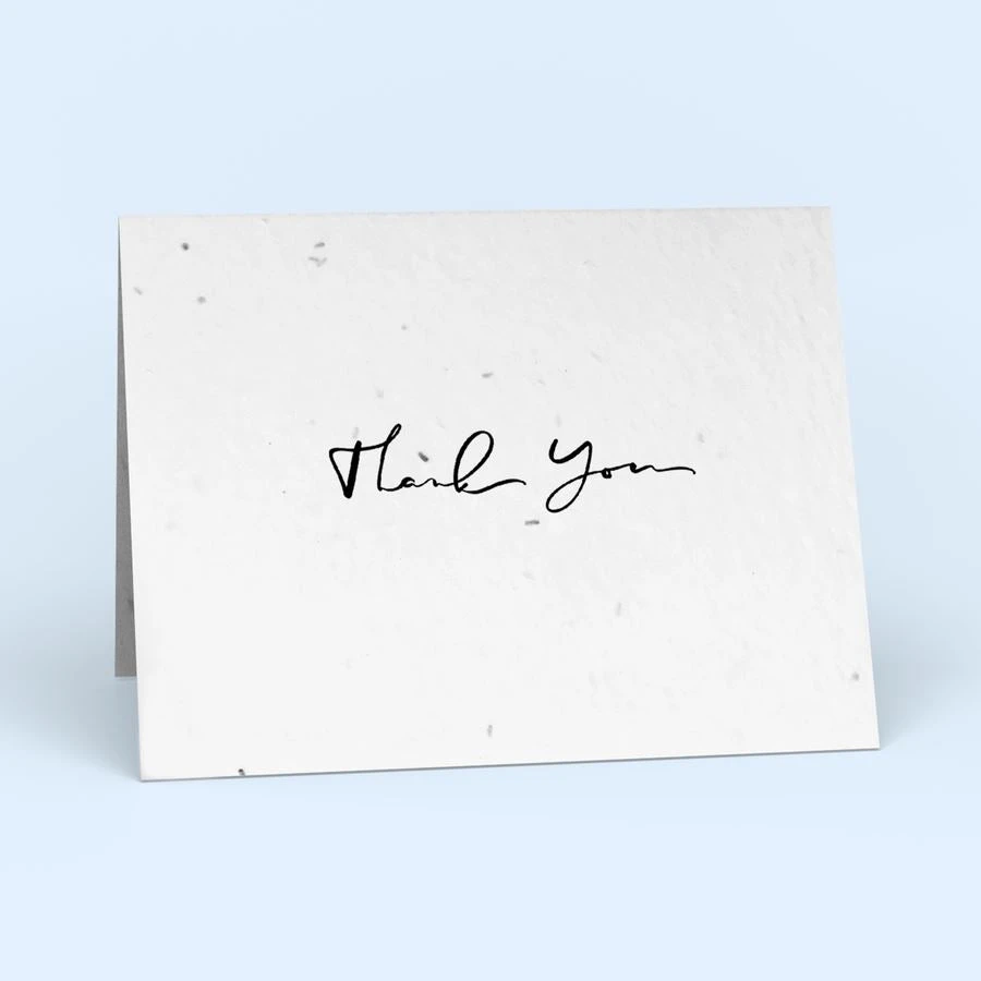 Cute Root Assorted Thank You Plantable Cards - 10 Pack Greeting Cards 7 Cute Root Assorted Thank You Plantable Cards - 10 Pack Greeting Cards