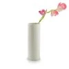 The Bright Angle Bloom Porcelain Vase - Silk White 1 The Bright Angle Bloom Porcelain Vase - Silk White