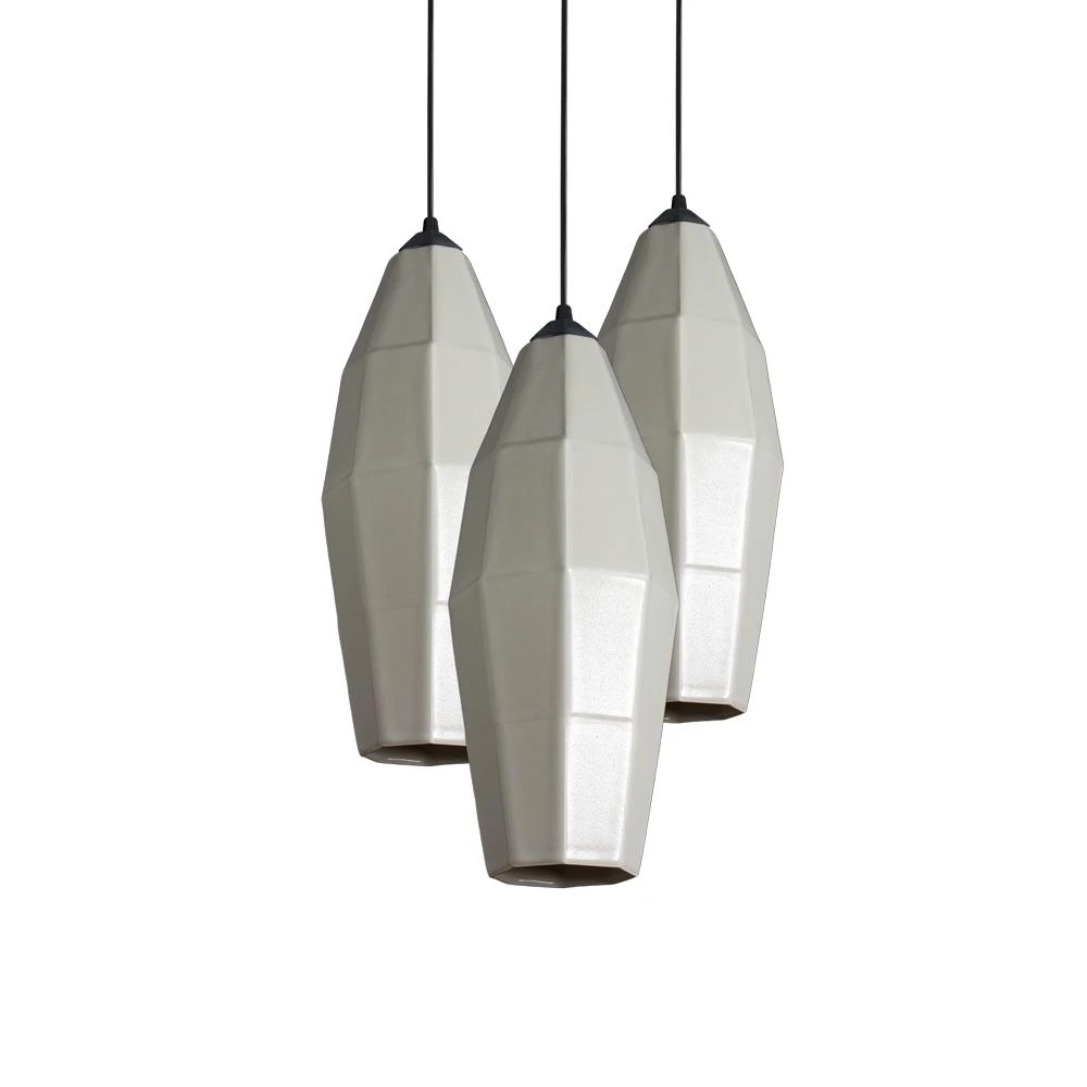 The Bright Angle Lighting Extension 2 Porcelain Pendant Light Cluster 3 The Bright Angle Lighting Extension 2 Porcelain Pendant Light Cluster