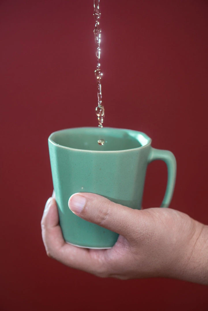 The Bright Angle Monday Porcelain Mug - Mica Black 5 The Bright Angle Monday Porcelain Mug - Mica Black