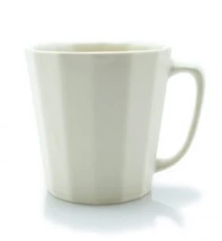 The Bright Angle Monday Porcelain Mug - Silk White