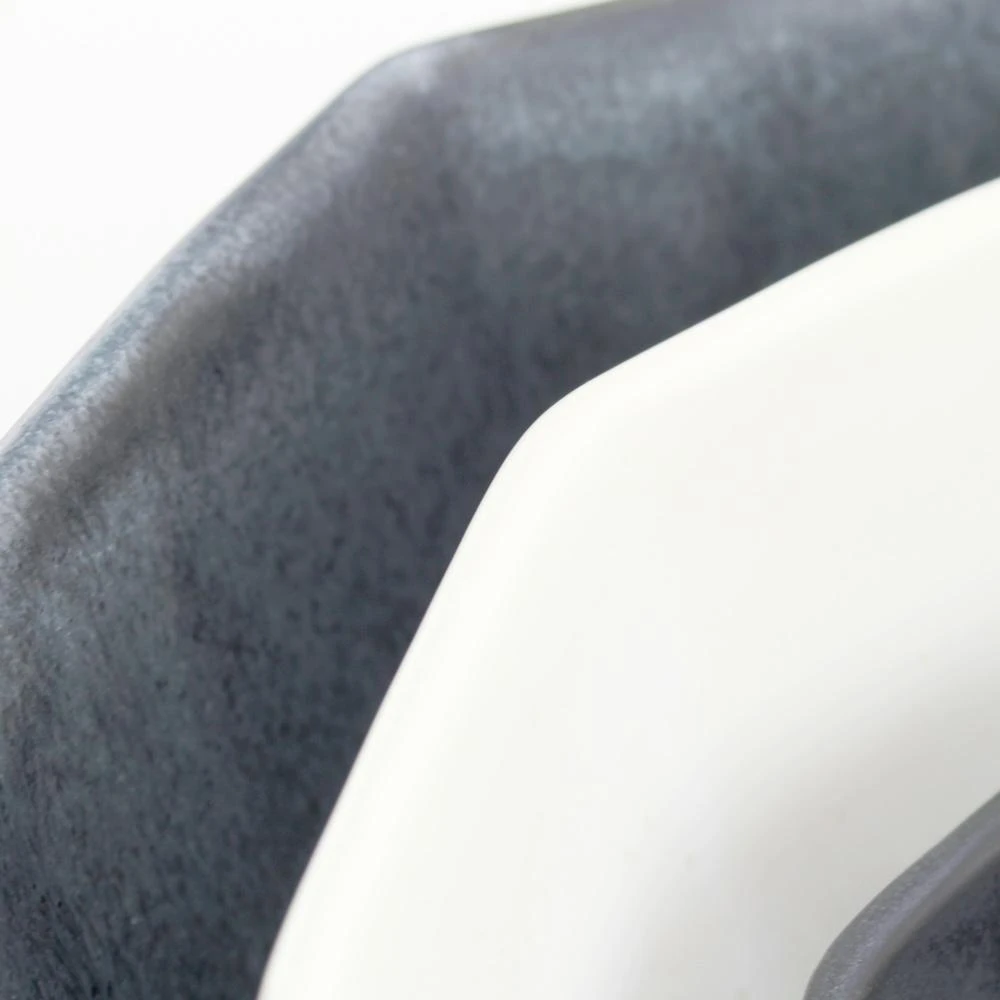 The Bright Angle Porcelain Nesting Bowl Set - Silk White Home Goods 6 The Bright Angle Porcelain Nesting Bowl Set - Silk White Home Goods