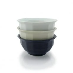 The Bright Angle Kitchen + Dining Porcelain Soup Bowl - Mica Black