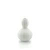 The Bright Angle Home Goods Sprout Bud Porcelain Vase - Silk White