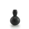The Bright Angle Home Goods Sprout Bud Porcelain Vase - Mica Black