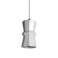 The Bright Angle Tessellation 1 Porcelain Pendant Light