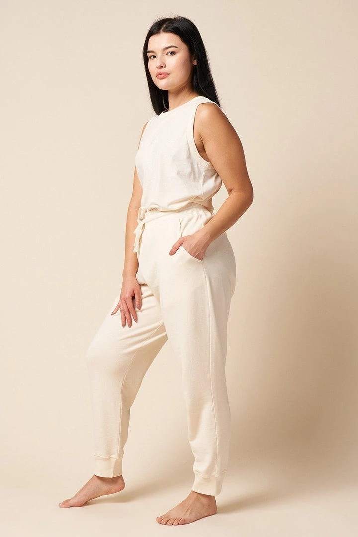 The Standard Stitch Classic Jogger - Bone 3 The Standard Stitch Classic Jogger - Bone