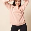 The Standard Stitch College Sweatshirt - Pale Pink 2 The Standard Stitch College Sweatshirt - Pale Pink