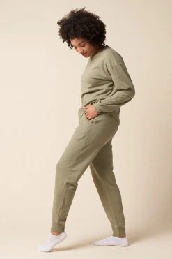 The Standard Stitch Long Sleeve Tee - Sage