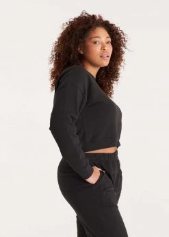 The Standard Stitch French Terry Crop Sweatshirt 25 The Standard Stitch French Terry Crop Sweatshirt