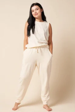 The Standard Stitch Vintage Tank - Bone Made In USA